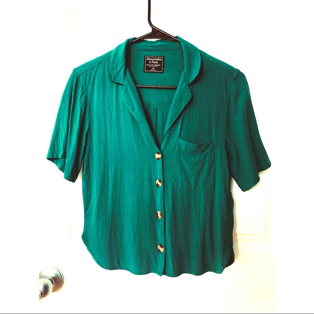 Abercrombie & Fitch short sleeve button down